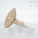 Bague Marquise Or Diamants