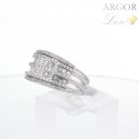 Bague Or blanc Diamants