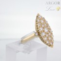 Bague Marquise Or Diamants