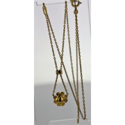 Collier pendentif Or jaune diamants