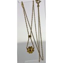 Collier pendentif Or jaune diamants