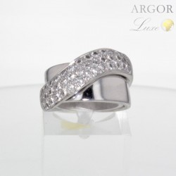 Bague Or blanc Diamants