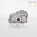 Bague Or blanc Diamants